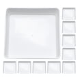 thumbnail image 1 of 15 Uds. Platillos de plástico para plantas, macetas, bandejas de goteo, platillos de jardín, macetas, bandejas para platillos, 1 of 5