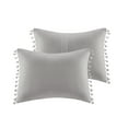 thumbnail image 4 of Home Essence Sula 3 Piece Cotton Solid Duvet Cover Set, 4 of 8