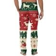 thumbnail image 5 of JGNGSHN Men's Christmas Pajamas Pants Soft Lightweight Pjs Bottoms Sleepwear Bottom Pants with Pocket Drawstring, 5 of 7