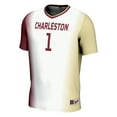 thumbnail image 2 of Unisex GameDay Greats #1 White Charleston Cougars Lightweight Soccer Jersey, 2 of 4