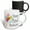 Multicolor, variant on 3drose, Colorful Balloons Happy Third Birthday, 15oz Two-tone Black Mug