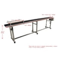 thumbnail image 2 of 118x15.7 Inch Conveyor PVC Belt Conveyor Double Guardrail Conveyor 110V Adjustable Speed, 2 of 17