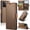 Brown, variant on ETFAST Leather Phone Case Wallet With Card Holder Zipper For Xiaomi Poco X6 5G High Quality Leather Phone Case
