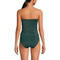 thumbnail image 2 of Lands' End Women's Shine Wrap Bandeau Tankini Swimsuit Top, 2 of 3