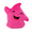 Hot Pink, variant on Cute Plush Pillow Soft Stuffed Smile Cushion Room Decor Hugging Gift Plush Toy