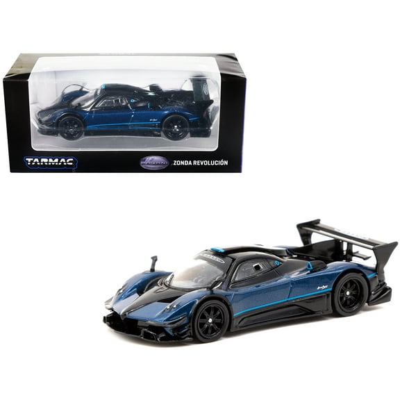 Tarmac Works Diecast Play Vehicles, Blue Metallic and Black, 1 lb