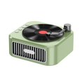 thumbnail image 2 of Bluetooth 5.3 Magnetic Tape Rotatable Speaker, Retro Wireless Record Player, Surround Sound, 800mAh Battery, 4H Usage, USB/T Flash Card/AUX Playback, Desktop Ornament, Gift Choice, 2 of 9