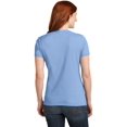thumbnail image 5 of Hanes Womens Nano-T V-Neck T-Shirt, S, Light Blue, 5 of 5