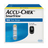 Accu-Chek Smart View Blood Glucose Test Strips, 100 Ct