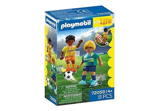 Playmobil Special Plus Soccer Player With Goal Building Set 70875