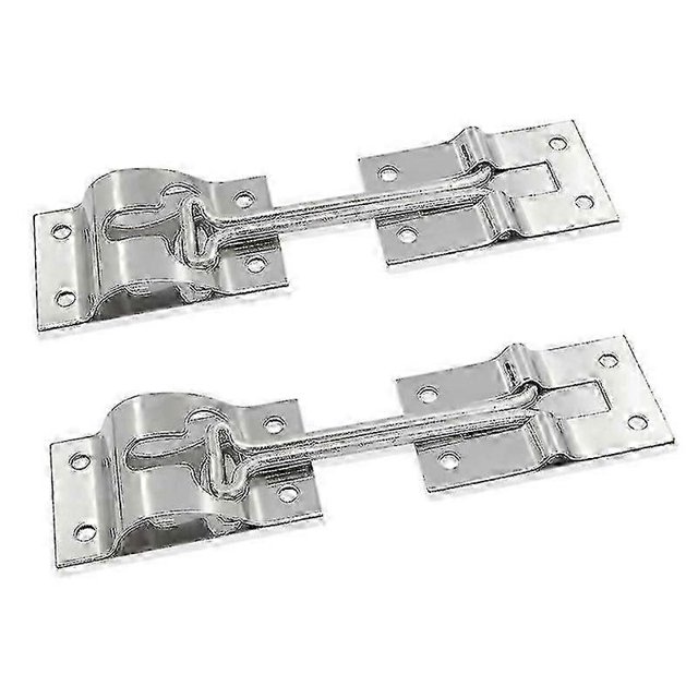 4 Inch Stainless Steel T-style Door Holder (2pcs) for RV Trailer Exterior & Entry Doors - Yalo