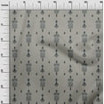 thumbnail image 2 of oneOone Organic Cotton Voile Fabric Arrow & Paisley Ikat Decor Fabric Printed BTY 42 Inch Wide, 2 of 4