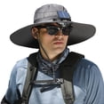 thumbnail image 1 of RYGRZJ Solar Fan Hats Rechargeable Outdoor Cooling Shading Sun Protection D8B9, 1 of 1