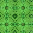 thumbnail image 1 of Ahgly Company Indoor Square Patterned Lime Green Area Rugs, 4' Square, 1 of 6
