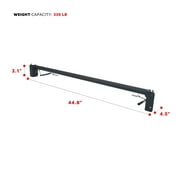 Sunny Health Fitness Pull Up Bar Attachment for Power Racks and Gym Cages, Cage Attachment, SF-XFA001