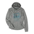 thumbnail image 2 of Aeropostale - Sudadera con capucha para mujer de la costa este de 1987, gris, mediana Aeropostale Sudadera, 2 of 2