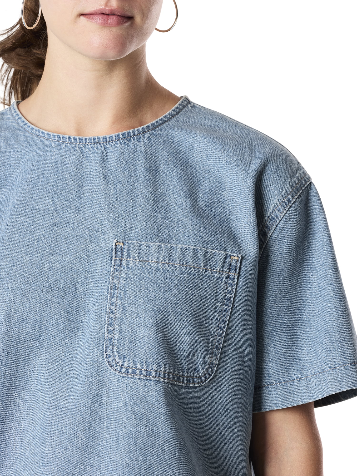 Levi Strauss Signature Women's Vintage Denim Tee