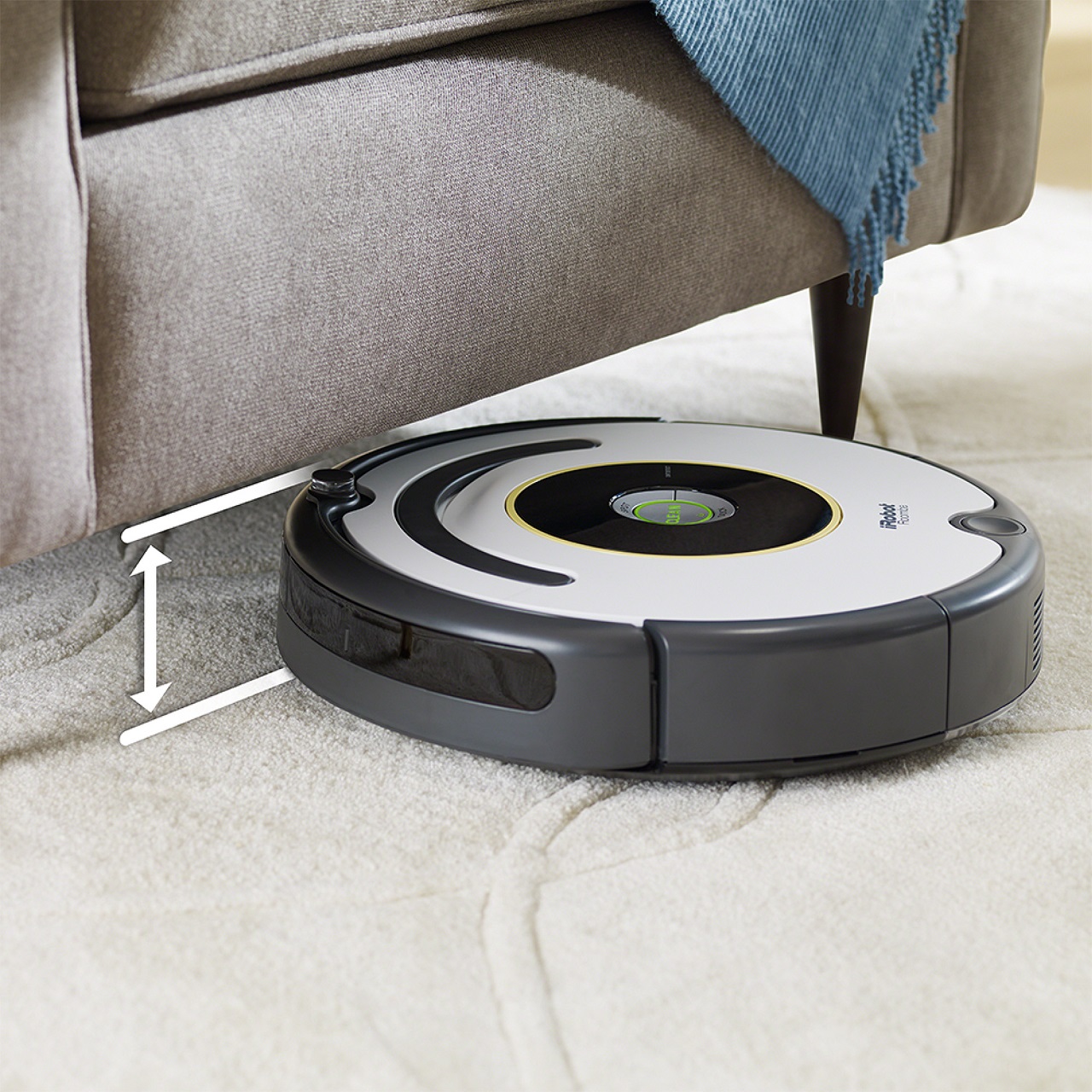 iRobot Roomba 670 Robot Vacuum-Wi-Fi Connectivity, Works with Google Home, Good for Pet Hair, Carpets, Hard Floors, Self-Charging - image 10 of 12