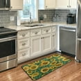 thumbnail image 2 of Dreamtimes 39x20 Inch Area Rug Sunflower Flowers Door Mat Washable Non-Slip Throw Floor Carpet Comfort Standing Mat for Kitchen, Floor, Office, Sink, Laundry, 2 of 6