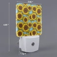 thumbnail image 2 of Goofa Sunflowers Night Light, Plug-in, Dusk to Dawn Sensor, Warm White, Ambient Lighting, Ideal Kids Adults Nightlight-UK, 2 of 9