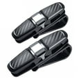 thumbnail image 1 of 2pcs car glasses clip can be rotated, car card clip, 1 of 5