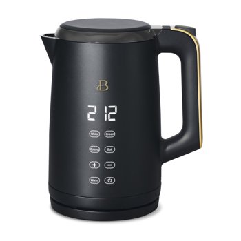 Beautiful 1.7 Liter One-Touch Electric Kettle, Black