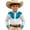 AA~White43, variant on Hiijoy Boys Cowboy Long Sleeve Shirt Vintage Button Down Western Shirt Top, Sizes 4-5
