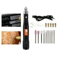 thumbnail image 4 of Multi-Functional Micro-Engraver Pen with Scriber Rotary Tool Grinding Accessories Corded Jewelry Lette, 4 of 8