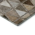 thumbnail image 4 of Addison Rugs Mayfield Washable Transitional Geometric Brown Rectangle Rug, 3' x 5', 4 of 6