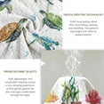 thumbnail image 5 of FIVERAM Sea Turtle Quilt Set Full/Queen Size,3 Piece Ocean Bedspread for Queen Bed,Lightweight Coverlet Coastal Bedding Set for Beach Bedroom Decor, 5 of 8