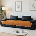 thumbnail image 6 of Eurhowing Velvet Sofa Cover, Non-Slip & Pet-Friendly Couch Slipcover, Scratch-Resistant Washable Furniture Protector for Couch, 36"×71", Orange, 6 of 9