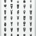 thumbnail image 4 of 35pcs Horror Stickers Skull Stickers Gothic Stickers Undead Stickers for Laptops Suitcases Notebooks, 4 of 9
