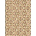 thumbnail image 1 of Ahgly Company Tapis d'Intérieur Lavables en Machine, Rectangles de Transition Brun Clair, 2' x 3', 1 of 7