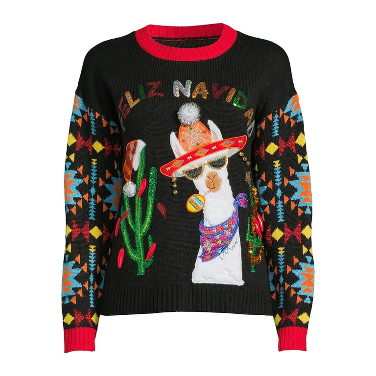 Walmart ugly christmas clearance sweaters plus size