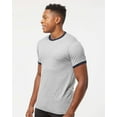 thumbnail image 2 of Tultex Unisex Fine Jersey Ringer T-Shirt, 2 of 5