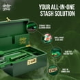 thumbnail image 3 of Caja de almacenamiento HASHSTASH OG Large Bamboo con cerradura y accesorios, 3 of 8