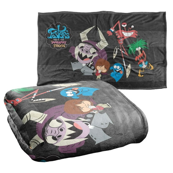 Fosters Friends Silky Touch Super Soft Throw Blanket 36" x 58"