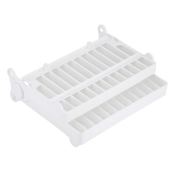 Accueil Cuisine Plat Pliable Assiette Séchoir Design Unique Organisateur Égouttoir Couverts Support de Rangement en Plastique