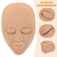 thumbnail image 4 of Lash Mannequin Head Practice Training Head Eyelash Extension Mannequin Head Makeup Practice Head, 4 of 5