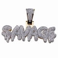 thumbnail image 2 of Female Creative Bubble Letter SAVAGE Pendant Necklace, 2 of 2