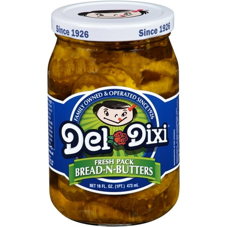 16 Oz Bread-n-butter Pickles-del-dixi