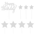 thumbnail image 1 of 40 Uds. Decoraciones para fiestas de cumpleaños, adornos para pasteles, exquisitas selecciones para pasteles, adornos para cupcak HOMEMAXS 10734278-MX, 1 of 6