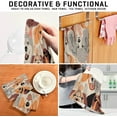 thumbnail image 4 of Cute Dog Faces Plants Dish Towels 4 Pack, Cartoon Washable Tea Towels Dishcloths Lint-Free 18x28 Inch Fast Drying for Kitchen Restaurant Bar Clean, 4 of 7