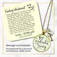 thumbnail image 2 of God Refreshes Weary Gutsy Goodness Necklace Bronze Metal Female Adult Jewelry, 2 of 8