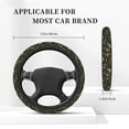 thumbnail image 3 of Uemuo Bumblebee Printed Car Elastic Steering Wheel Cover - Universal Car Accessory for Diverse Cars Anti-Slip, and Comfortable- 15", 3 of 8
