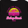 thumbnail image 4 of Inktastic Summer Enjoy the Sunshine Delray Beach Florida in Pink Boys or Girls Long Sleeve Toddler T-Shirt, 4 of 5