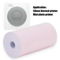 thumbnail image 3 of Thermal Printer Thermal Printing Paper, Thermal Paper, Pink for 58mm Thermal Printer Printer Mini Photo Printers, 3 of 7