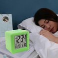 thumbnail image 2 of LED Digital Clock with Shockproof Silicone Cover, Snooze Feature, Portable Design, 2 of 5