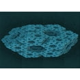 thumbnail image 1 of Ahgly Company Indoor Rectangle Patterned Dark Cyan Green Area Rugs, 8' x 10', 1 of 6