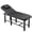 Style 3 -Black＋2, variant on DIANJIE  Black Professional Massage Table with Adjustable Backrest Removable Headrest Under Storage Shelf & Memory Foam PU Leather Salon Bed